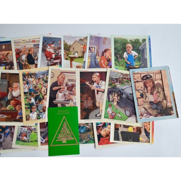 Lot Vintage Reader's Digest "Our America" In Your Pocket Page Cutouts & Ornament - Picture 4 of 5